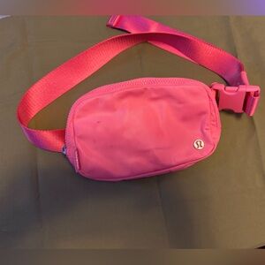 lululemon athletica Hot Pink Crossbody Belt Bag